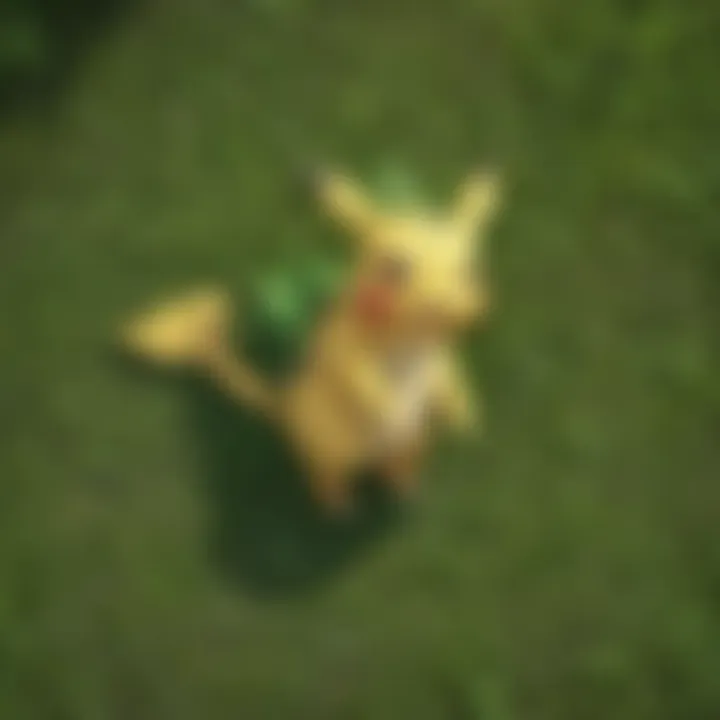 Diverse Grass Type Pokemon Strengths and Weaknesses Illustration