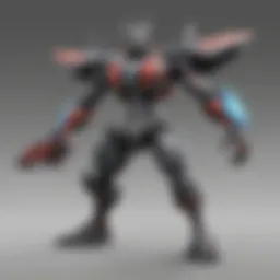 Dragapult Prime in battle showcasing its speed and agility