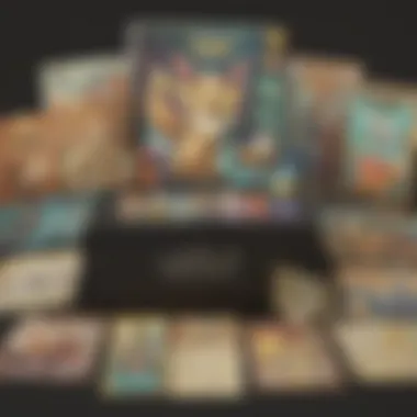 Contents of the Eeveelution Elite Trainer Box Contents of the Eeveelution Elite Trainer Box laid out for examination