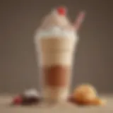 Delightful blend of flavors in a McShakes masterpiece