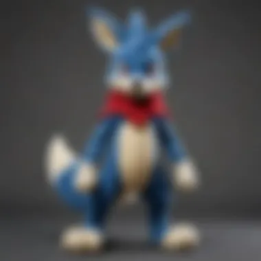 Lucario Plush - A Collector's Pride