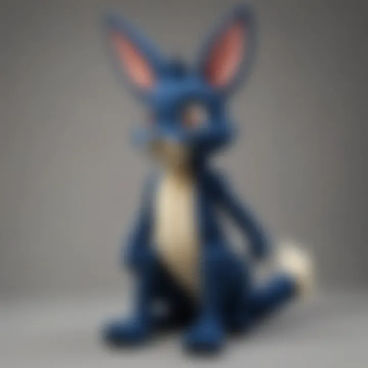 Intricate Craftsmanship of Lucario Plush