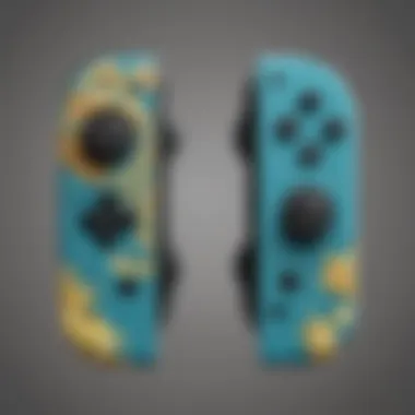 Pokemon-Inspired Joy-Con Design Pokemon-themed Joy-Con controller design