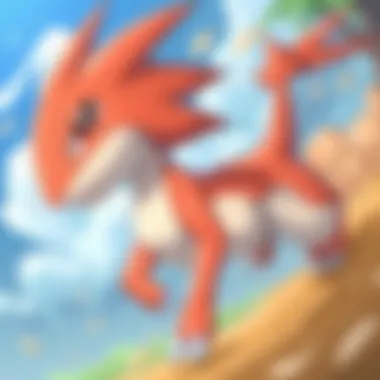Gameplay screenshot showcasing an engaging battle scene in a Pokémon fan game