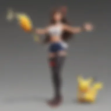 Korrina training with her Pokémon