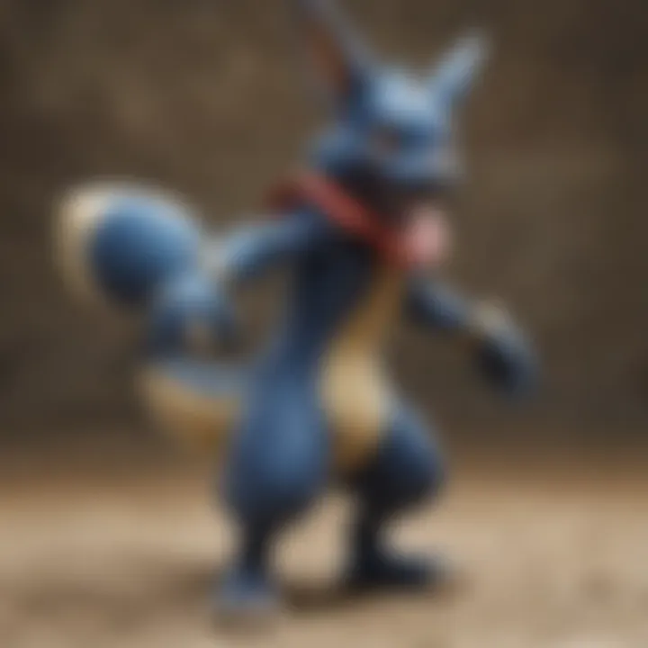 Strategic Gameplay with Lucario VMAX Card