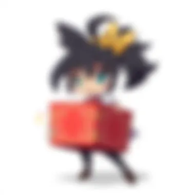 Unboxing Experience of Marnie Boxes An artistic depiction of a trainer joyfully unboxing a Marnie Box filled with exclusive items.