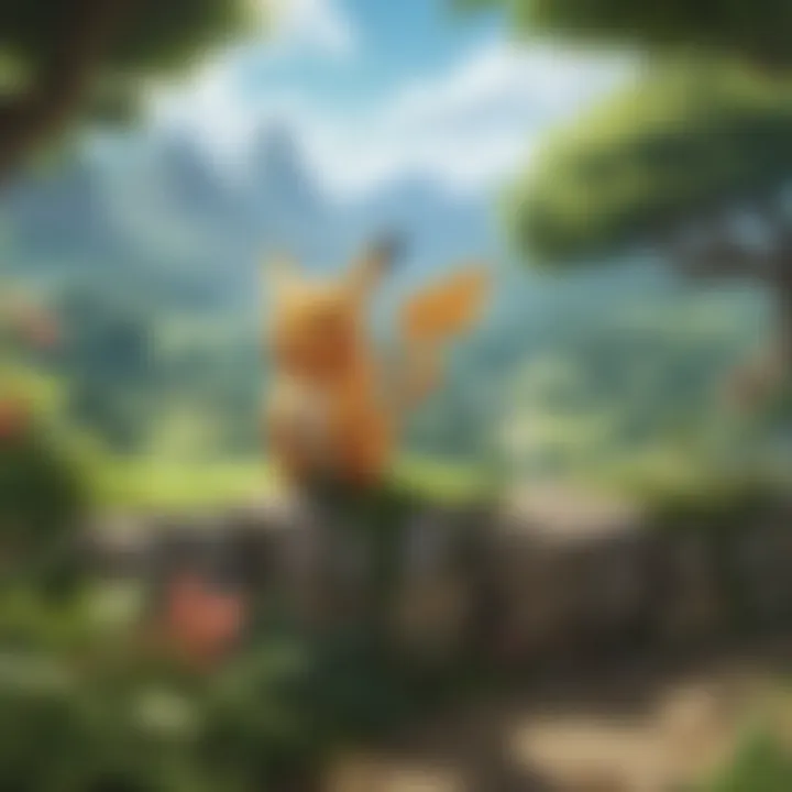 Captivating Pokemon Adventure Landscape