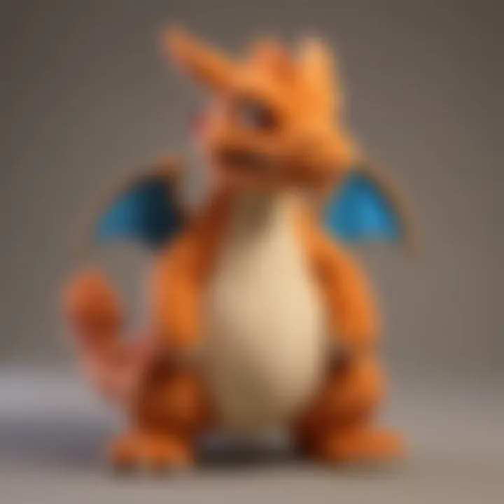 Enigmatic Charizard Soft Toy