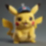 Mystical Pikachu Stuffed Animal