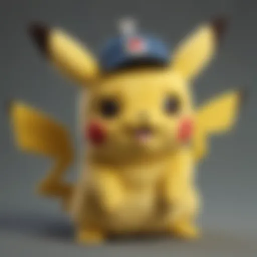 Mystical Pikachu Stuffed Animal