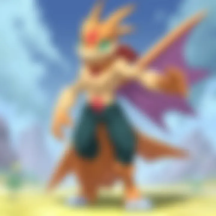 A collection of Pokémon cards arranged strategically