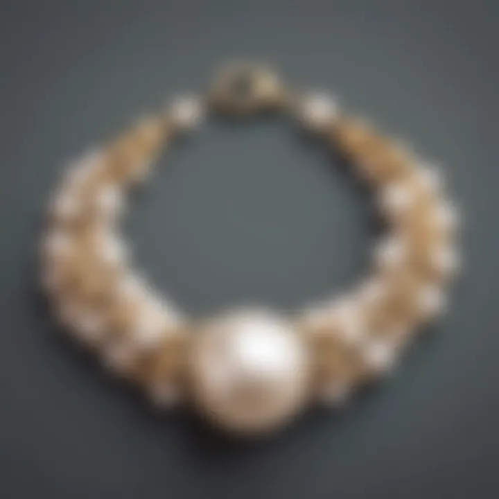 Sophisticated pearl bracelet design