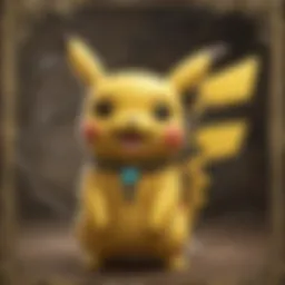 Customized Pikachu Pokemon Card