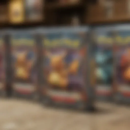 Mysterious Pokémon Card Pack Display