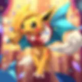 A vibrant display of Pokémon Celebrations Collection cards