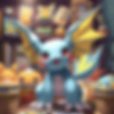 A collector organizing their Pokémon cards with care