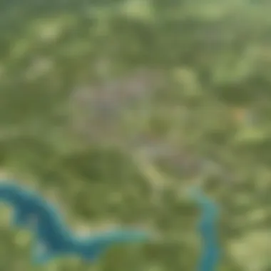 Key Locations Map for Optimal Gameplay Map highlighting key Pokémon locations