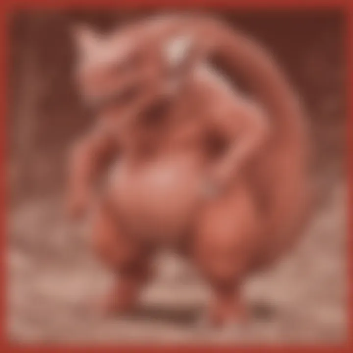 An illustration of intricate character development within Pokémon Red.