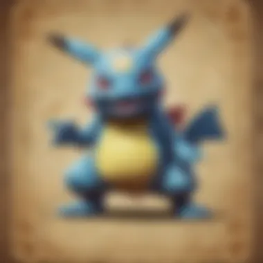 Evolution of Pokemon Card Designs An infographic depicting the evolution of Pokemon card designs over the years