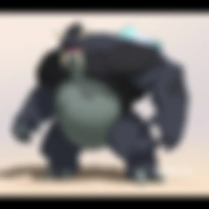 A detailed evolution chart showcasing Rhyperior's development from Rhyhorn to Rhydon and finally to Rhyperior.