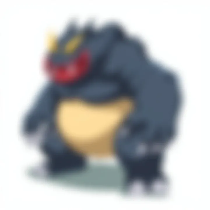 Strategic gameplay showcasing Rhyperior's strengths and weaknesses against various Pokémon types.