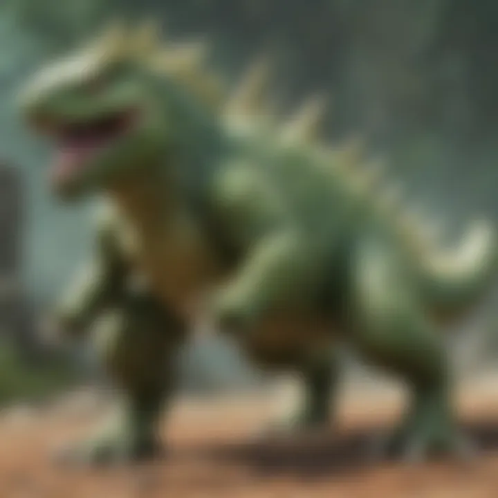 Shiny Tyranitar in a competitive battle scenario
