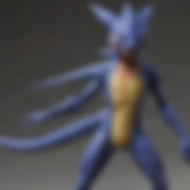 Detailed view of the Ash Greninja Box contents