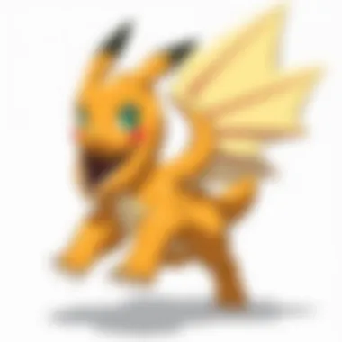 Graph of Pokémon Card Price Trends A graphical representation of fluctuating Pokémon card prices over time