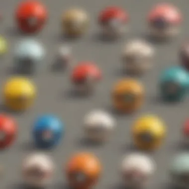Gameplay Mechanics of Tiny Pokeballs An illustration depicting the mechanics of tiny Pokeballs in gameplay