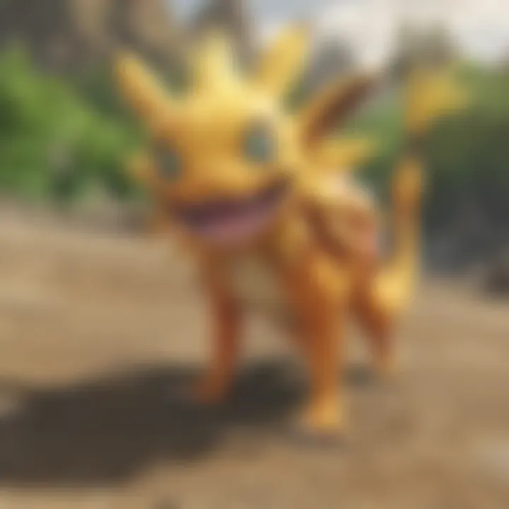 A showcase of new Pokémon introduced in the game