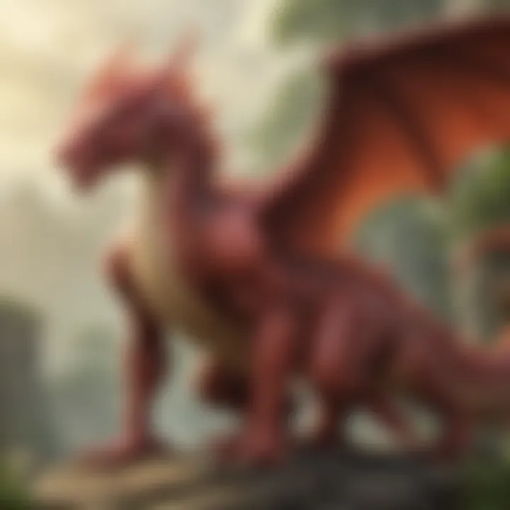 Detailed depiction of Dragon-type Pokémon and their traits