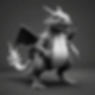 Evolution of Black and White Pokémon Cards The evolution of black and white Pokémon cards showcasing their unique designs.