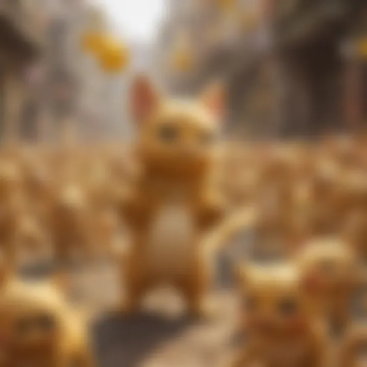 A vibrant community event dedicated to Golden Mew