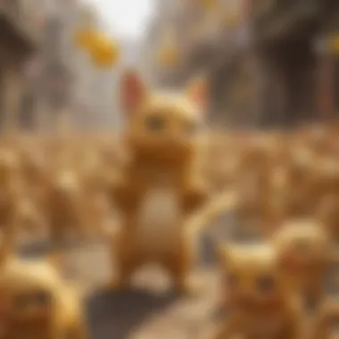 Community Gathering for Golden Mew A vibrant community event dedicated to Golden Mew