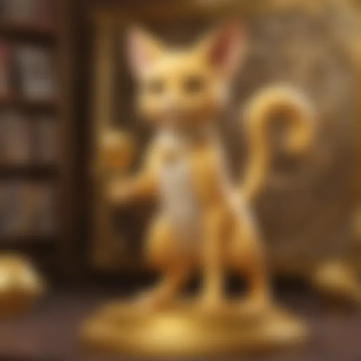 Fans showcasing their Golden Mew memorabilia