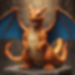 Charizard card showcasing its artwork and design