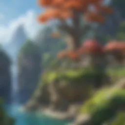 Kalos region landscape showcasing its diverse environments