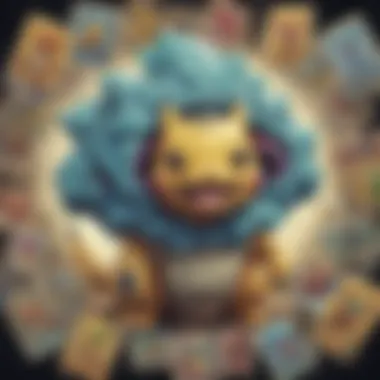 A vibrant display of various Pokemon cards available on Amazon