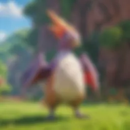 A dynamic battle scene showcasing a trainer strategizing in Pokémon Sword and Shield.