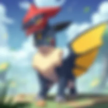 An artistic representation of Pokémon's cultural impact across various media