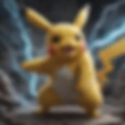 Close-up of Pikachu and Zekrom GX cards showcasing their vibrant artwork