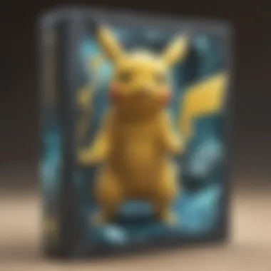 Collector showcasing the Pikachu and Zekrom GX cards in a protective binder