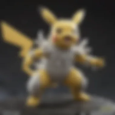 Display of the entire Pikachu and Zekrom GX Premium Collection set