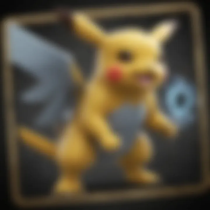 Infographic illustrating gameplay mechanics of the Pikachu and Zekrom cards