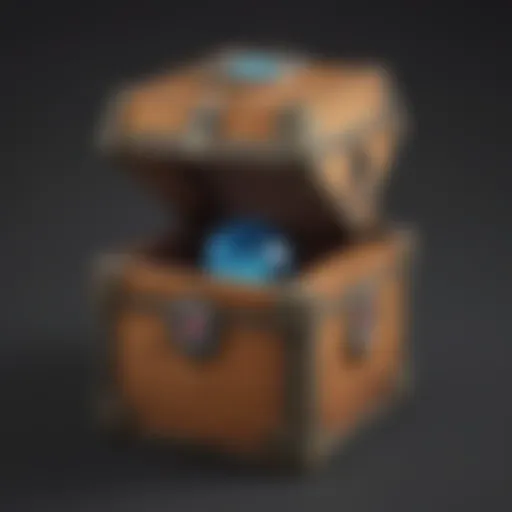 Artistic representation of a Pokémon Mystery Box