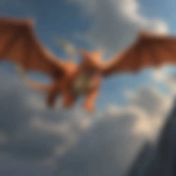 Enigmatic Charizard's Flight