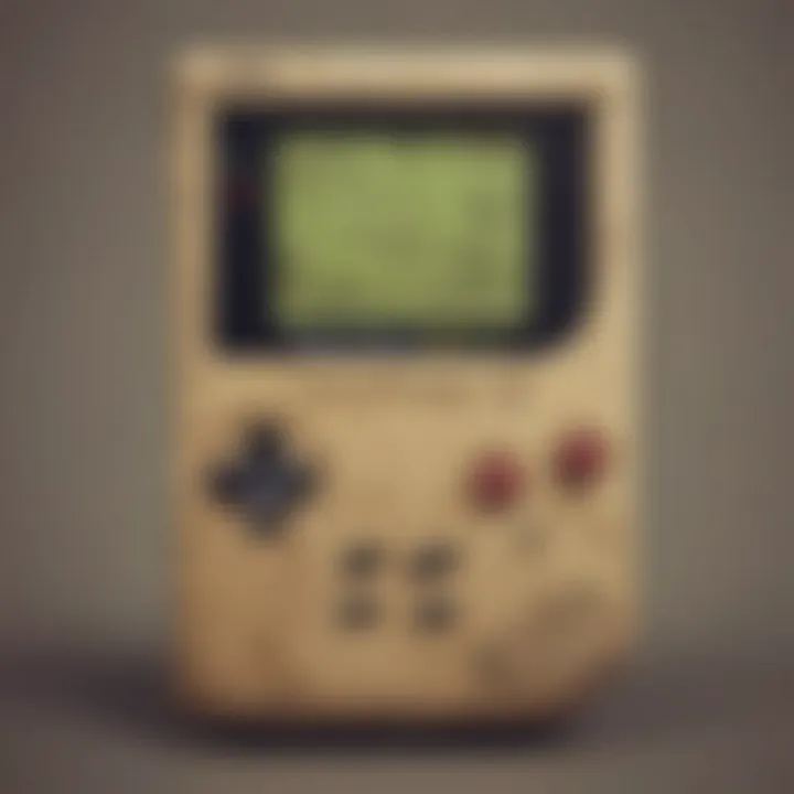 Gameboy Console Nostalgia