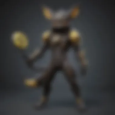 Umbreon in a competitive battle stance