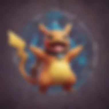 Vibrant Pokemon-themed wallpaper showcasing various characters